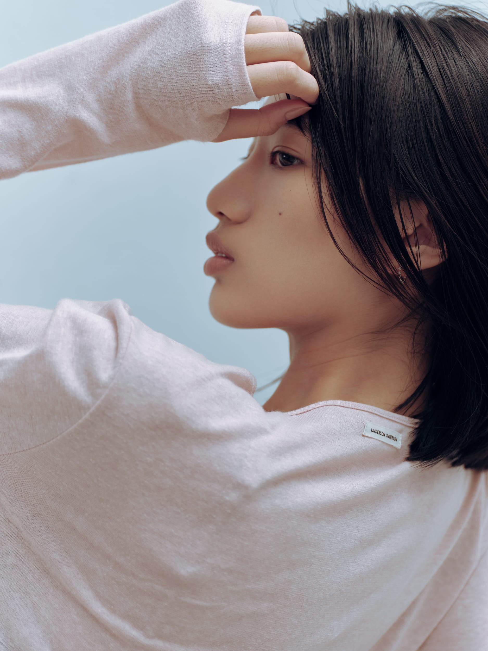 WASHI Airy Tee のディテール