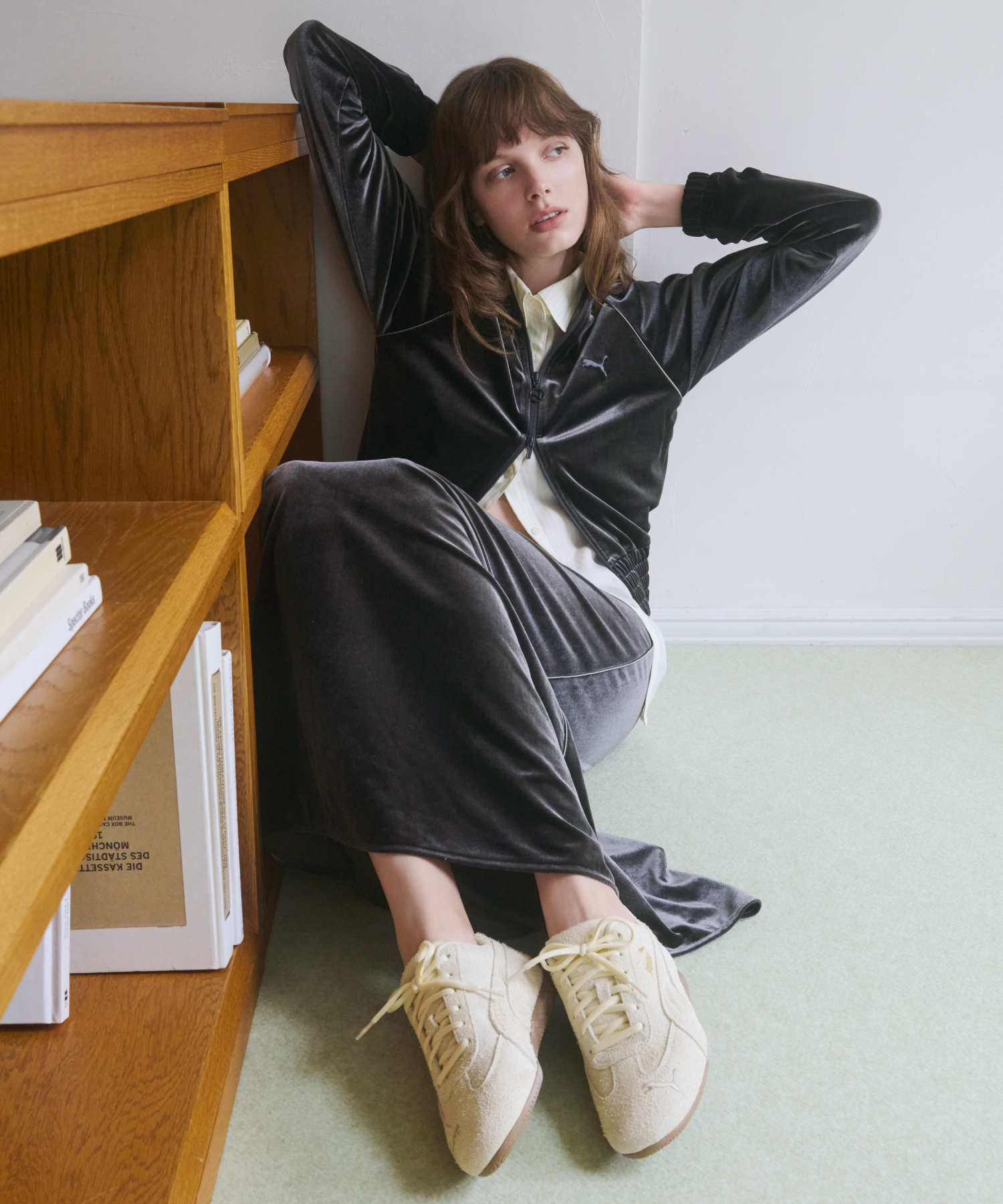 PUMA × emmi Sporty with Ease. のメインビジュアル