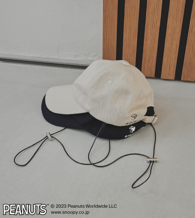 Peanuts コットンキャップ 6,380yen cut03